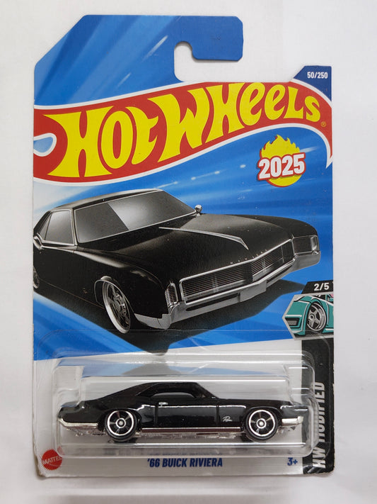 Hot Wheels 66 Buick Riviera Diecast Car 1:64 Scale - Luxury Car Collection