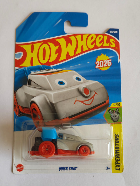 Hot Wheels Quick Chat Diecast Car 1:64 Scale - Fantasy Car Collection