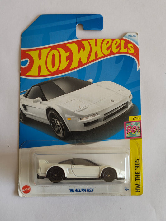 Hot Wheels 90 Acura NSX Custom Diecast Car 1:64 Scale - Exotic Supercar Collection