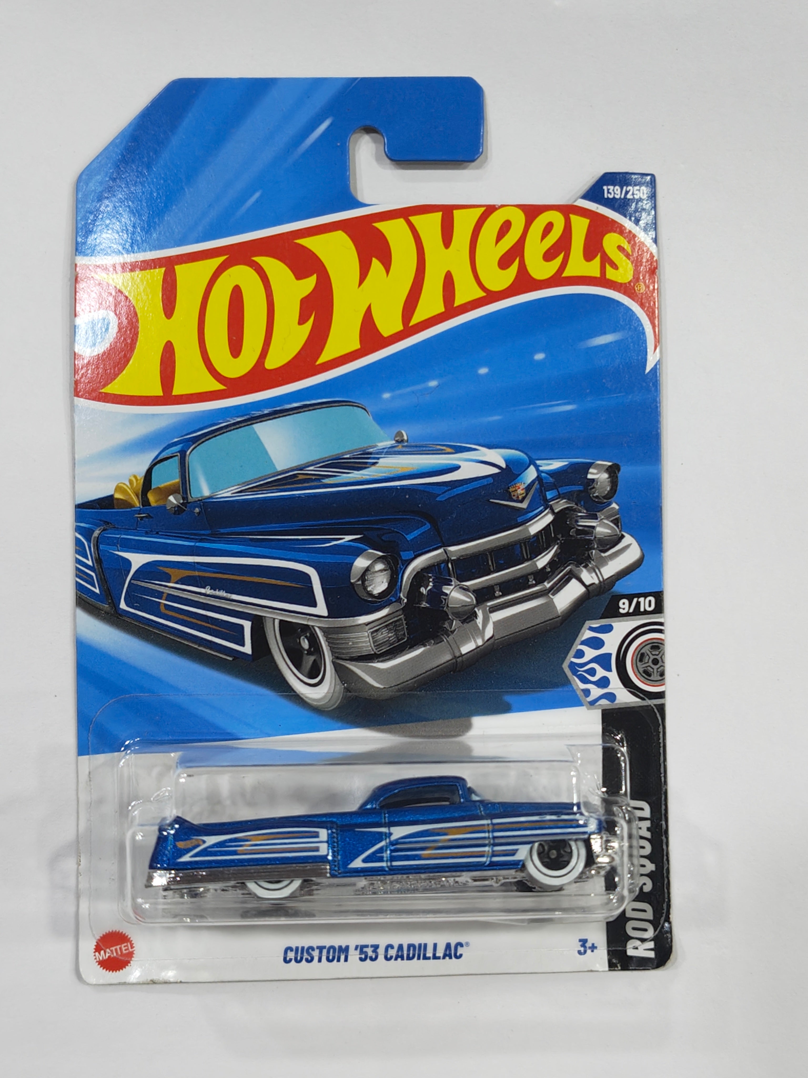 Hot Wheels Custom 53 Cadillac Diecast Car 1:64 Scale - Vintage Car Collection Hot Wheels Custom 53 Cadillac Diecast Car 1:64 Scale - Vintage Car Collection