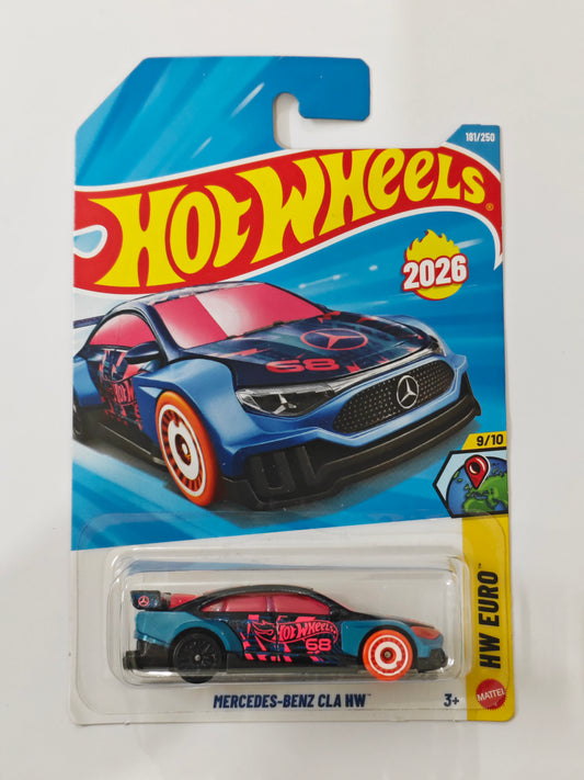 Hot Wheels H Case Mercedes Benz CLA HW Diecast Car 1:64 Scale