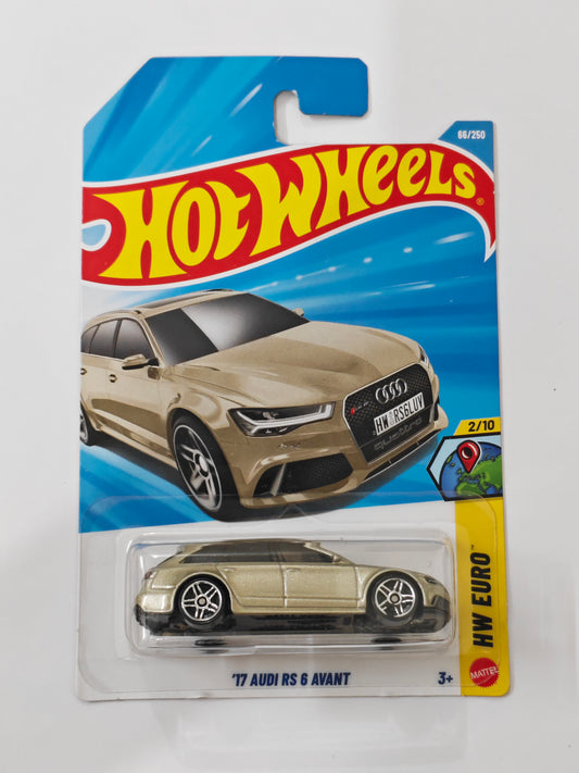 Hot Wheels H Case 17 Audi RS 6 Avant Diecast Car 1:64 Scale