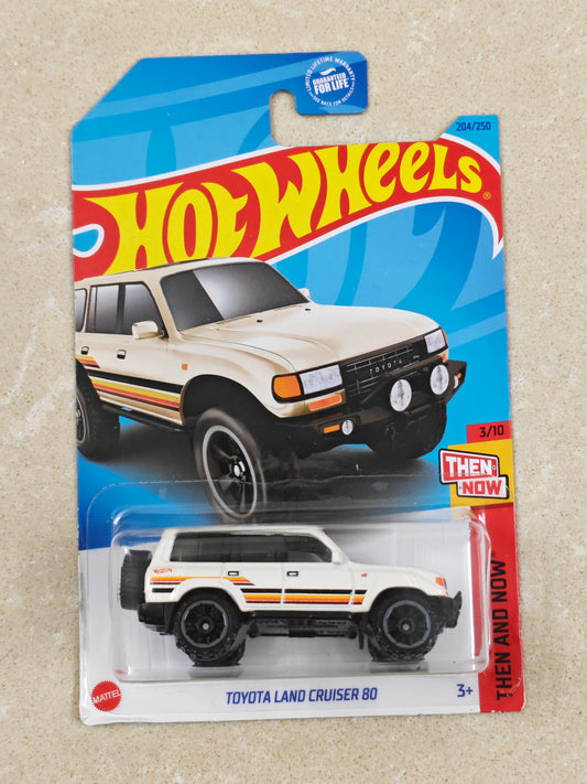 Hot Wheels - Imported - Toyota Land Cruiser 80 - Diecast Car - 1:64 Scale (Blister Cracked)