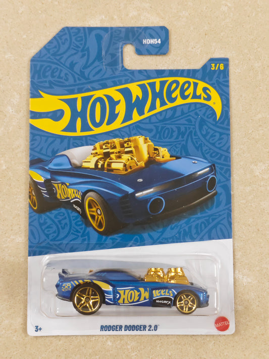 Hot Wheels - Anniversary Edition - Rodger Dodger 2.0 - Diecast Car - 1:64 Scale