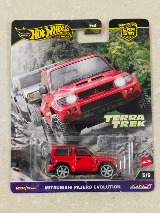 Hot Wheels - US Imported - Premium - Mitsubishi Pajero Evolution - Diecast Car - 1:64 Scale