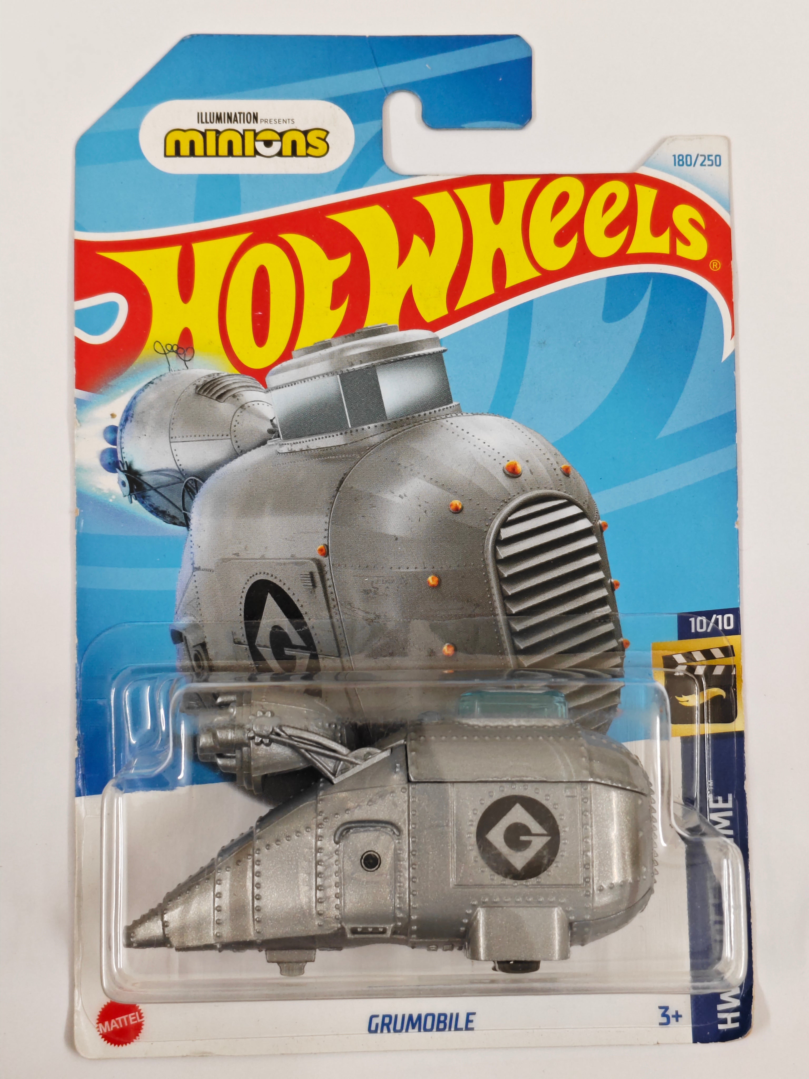Hot Wheels Grumobile Diecast Car 1:64 Scale - Toon Submarine Collection(Soft Corners)