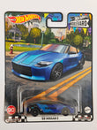 Hot Wheels (Creased Card) Premium Imported 23 Nissan Z Diecast Car 1:64 Scale - Exotic Supercar Collection