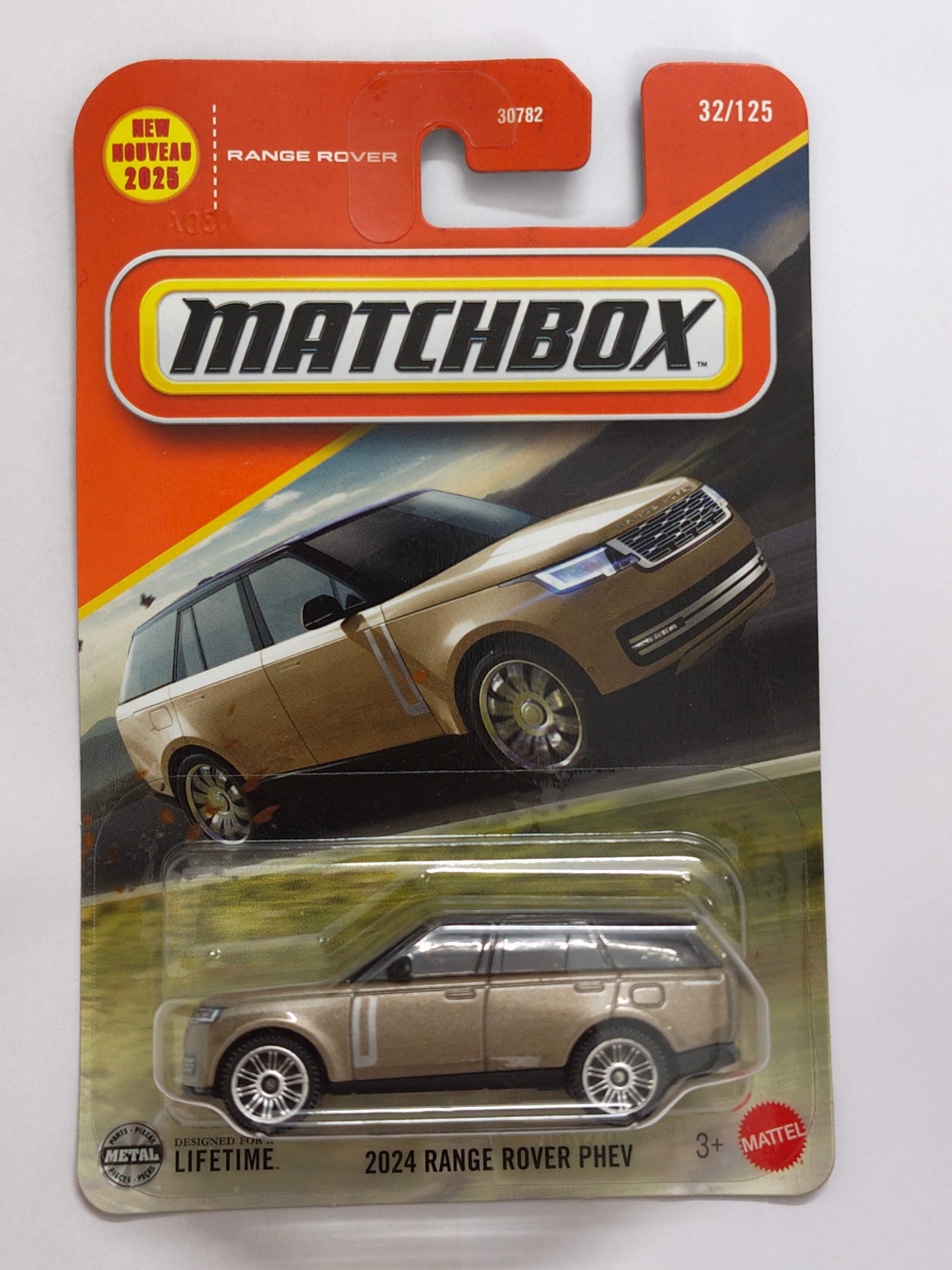 Matchbox 2024 Range Rover Phev Diecast SUV 1:64 Scale - Luxury SUV Collection