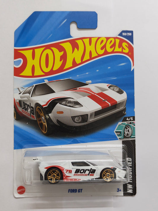 Hot Wheels Ford GT Diecast Car 1:64 Scale - Exotic Supercar Collection