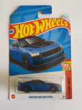 Hot Wheels Imported Ford Mustang Dark Horse Blue Diecast Car 1:64 Scale - Exotic Supercar Collection(Creased Card)