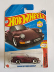 Hot Wheels Porsche 911 Turbo Cabriolet Diecast Car 1:64 Scale - Luxury Car Collection