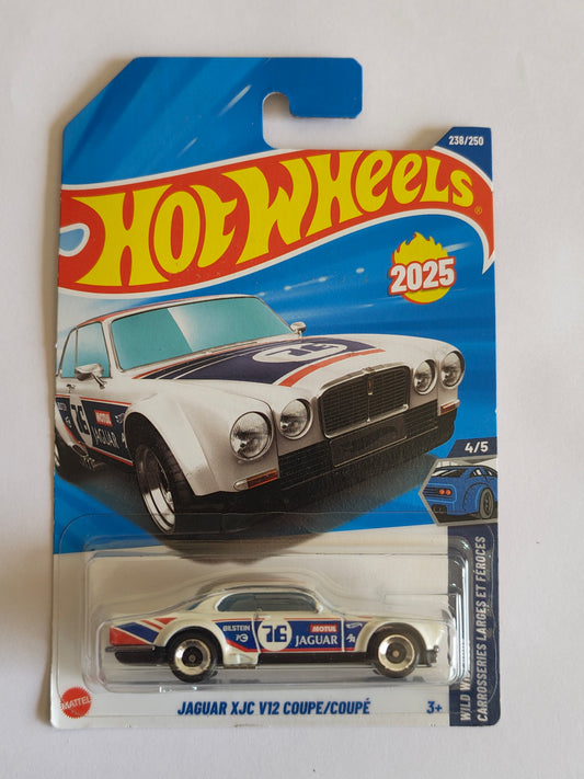 Hot Wheels Jaguar XJC V12 Coupe Diecast Car 1:64 Scale - Coupe Car Collection