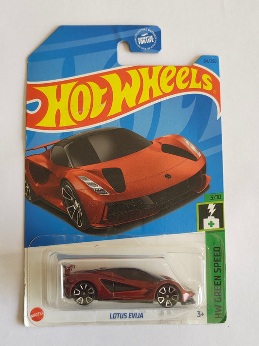 Hot Wheels Imported Lotus Evija Diecast Car 1:64 Scale - Rare Supercar Collection