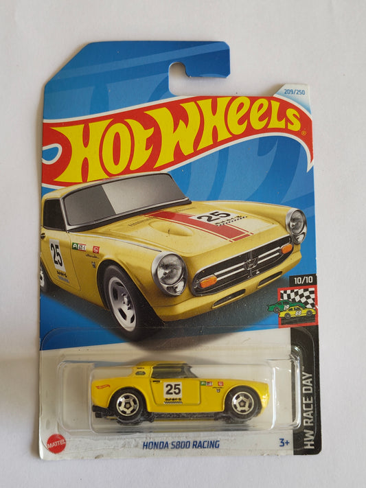 Hot Wheels Honda S800 Diecast Car 1:64 Scale - Retro Car Collection