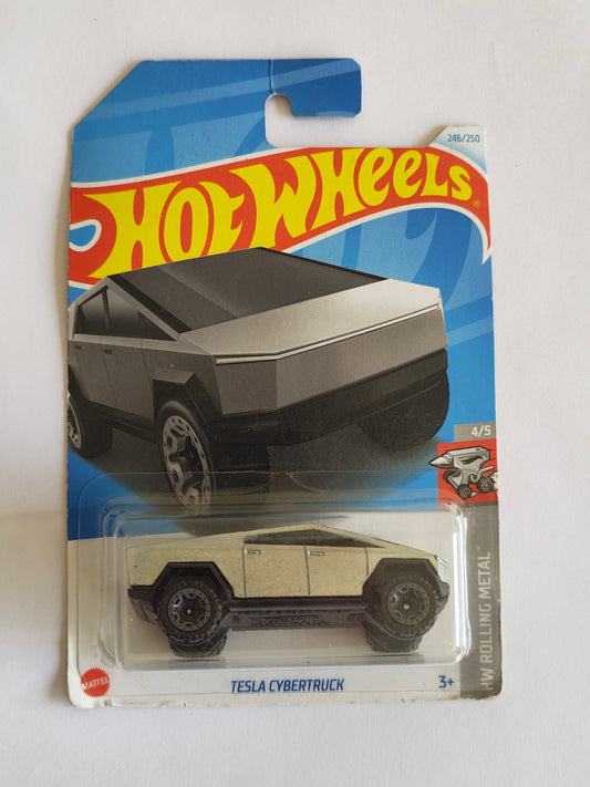 Hot Wheels Tesla Cybertruck Diecast Car 1:64 Scale - Exoctic Car Collection