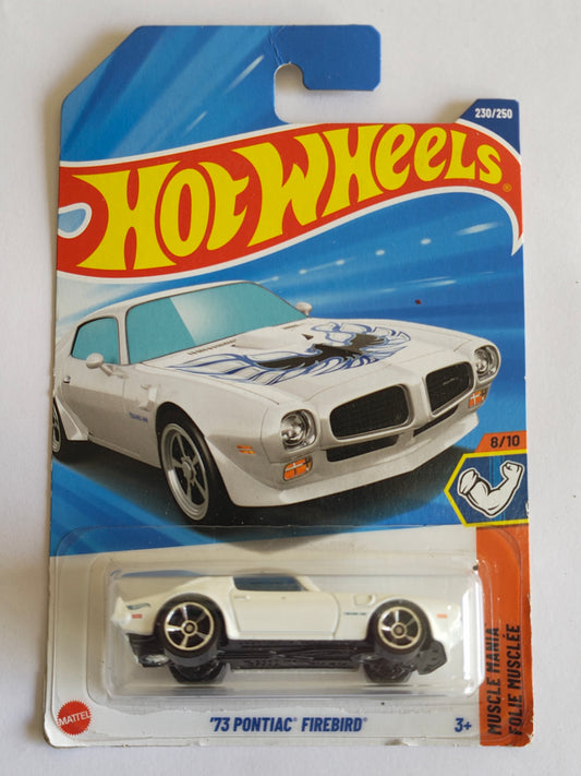 Hot Wheels 73 Pontiac Firebird Diecast Car 1:64 Scale - Retro Car Collection