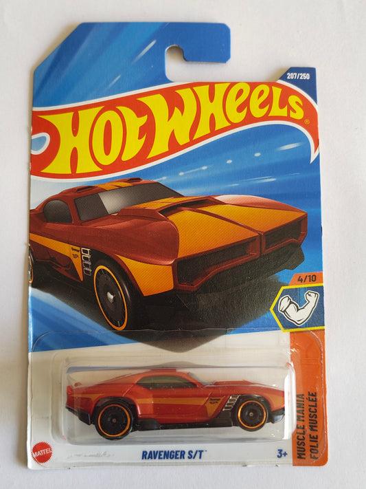 Hot Wheels Ravenger S/T Diecast Car 1:64 Scale - Exotic Fantasy Car Collection