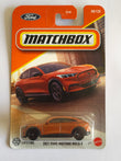 Matchbox 2021 Ford Mustang Mach E Diecast Car 1:64 Scale - Modern Car Collection