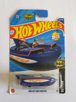 Hot Wheels 1966 Bat Boat/Bateau Diecast Boat 1:64 Scale - Superhero Boat Collection