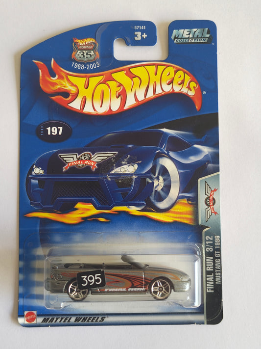 Hot Wheels Mustang GT 1996 Diecast Car 1:64 Scale - Exotic Supercar Collection