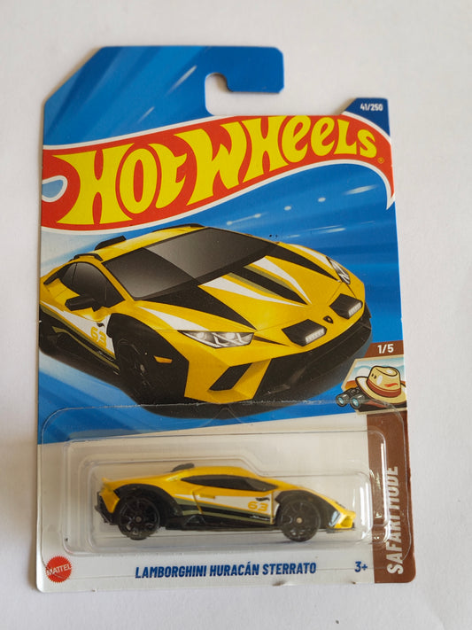 Hot Wheels Lamborghini Huracan Sterrato Diecast Car 1:64 Scale - Exotic Supercar Collection