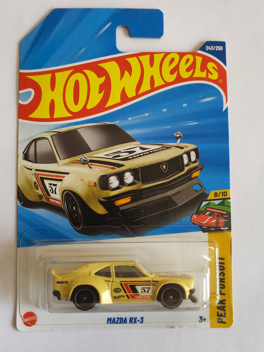 Hot Wheels Mazda RX 3 Diecast Car 1:64 Scale - Exotic Supercar Collection
