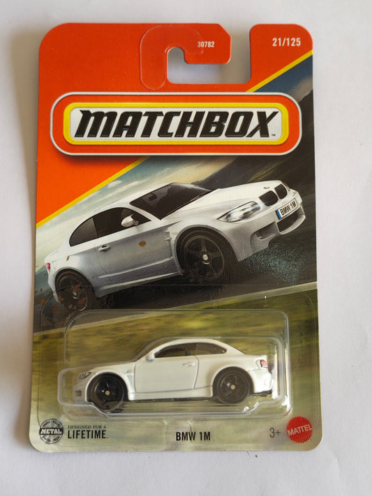Matchbox BMW 1M Diecast Car 1:64 Scale - Retro Car Collection