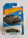 Hot Wheels Ferrari SF90 Stradale Grey Diecast Car 1:64 Scale - Exotic Supercar Collection