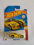 Hot Wheels 96 Dodge Viper Yellow Diecast Car 1:64 Scale - Exotic Supercar Collection