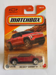 Matchbox 2023 Chevy Silverado Diecast EV SUV 1:64 Scale - Offroad SUV Collection
