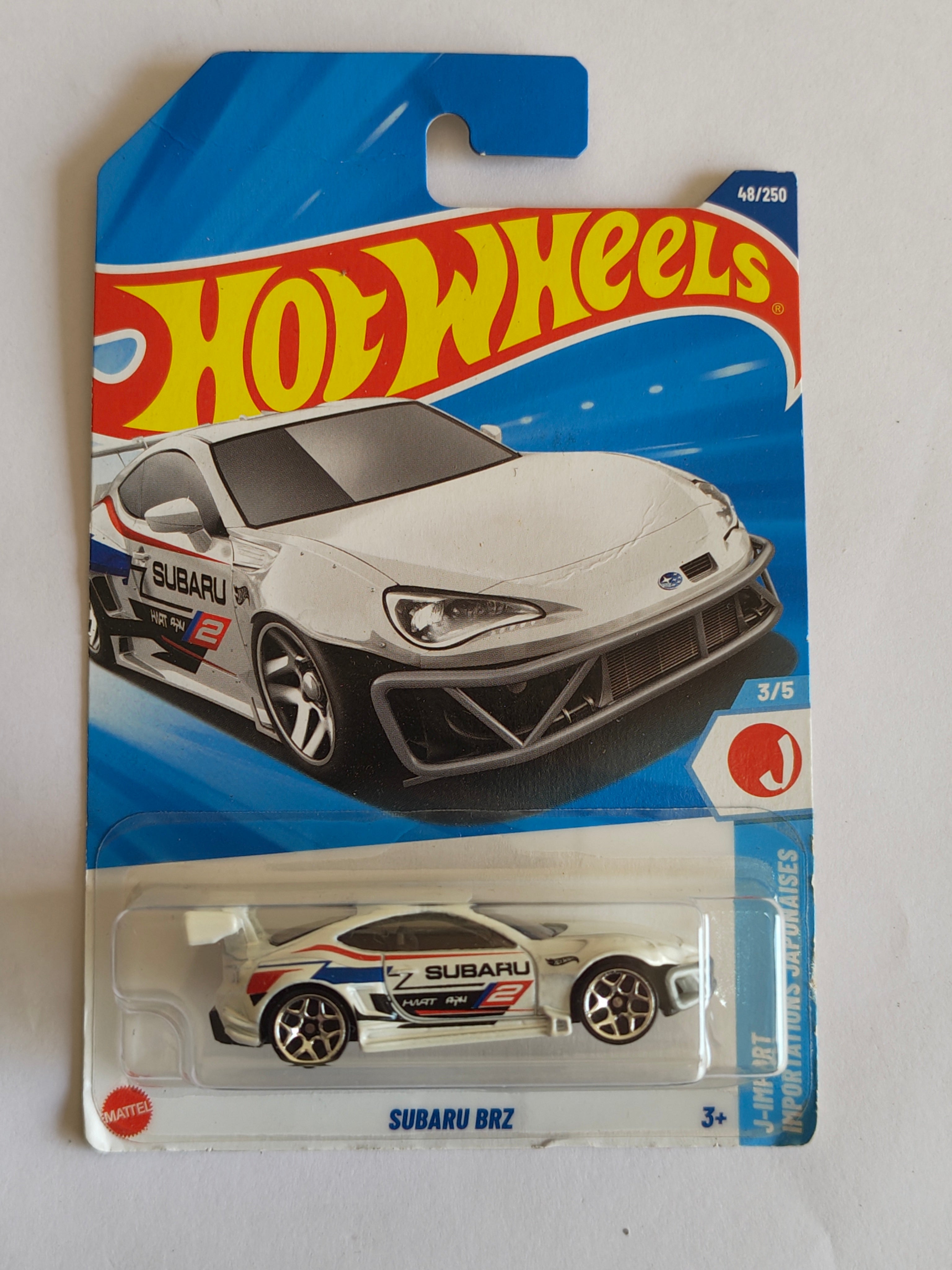 Hot Wheels Subaru BRZ Diecast Car 1:64 Scale - Exotic Supercar Collection