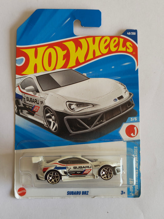 Hot Wheels Subaru BRZ Diecast Car 1:64 Scale - Exotic Supercar Collection