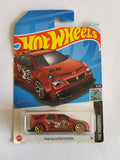 Hot Wheels Pontiac Aztek Custom Red Diecast Car 1:64 Scale - Retro Car Collection