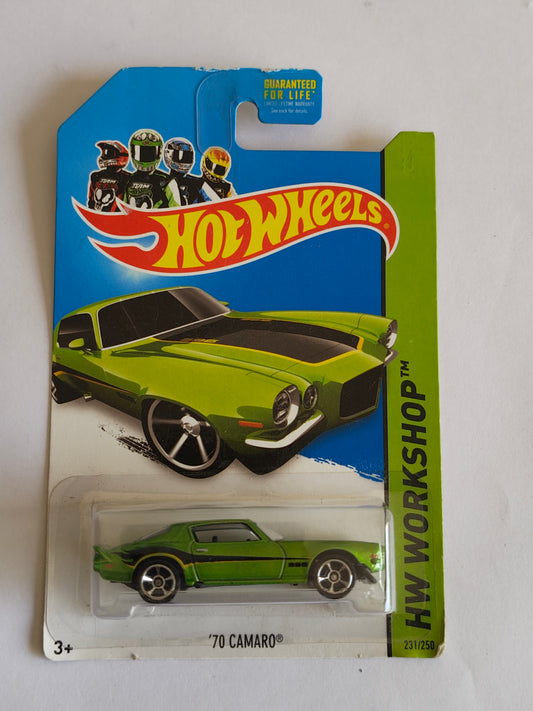 Hot Wheels 70 Camaro Diecast Car 1:64 Scale - Exotic Muscle Car Collection