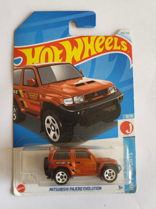 Hot Wheels Mitsubishi Pajero Evolution Diecast SUV 1:64 Scale - SUV Collection