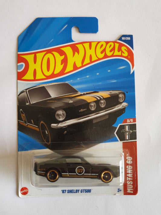 Hot Wheels 67 Shelby GT500 Diecast Car 1:64 Scale - Exotic Supercar Collection