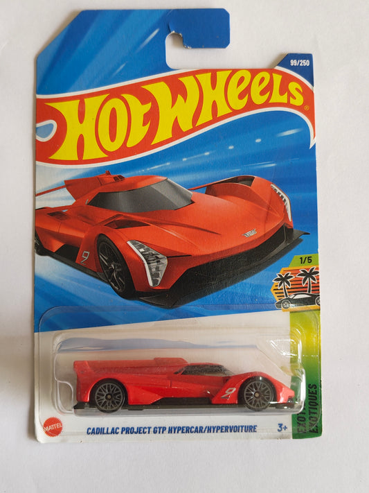 Hot Wheels Cadillac Project GTP Hypercar Diecast Car 1:64 Scale - Exotic Supercar Collection