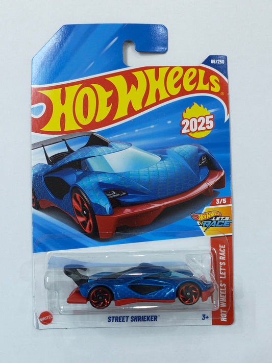 Hot Wheels Street Shrieker Diecast Car 1:64 Scale - Fantasy Car Collection