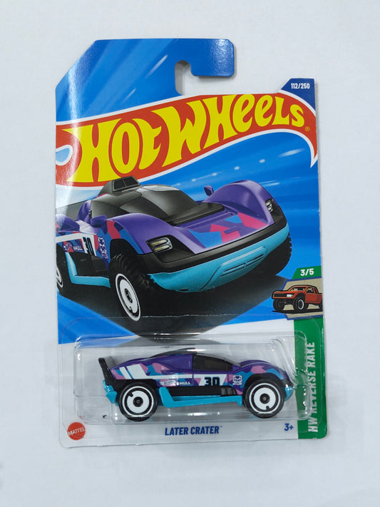 Hot Wheels Later Crater 2.0 Diecast Car 1:64 Scale - Fantasy Car Collection