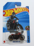 Hot Wheels Imported Honda CB750 Cafe Red Diecast Bike 1:64 Scale - Retro Bike Collection
