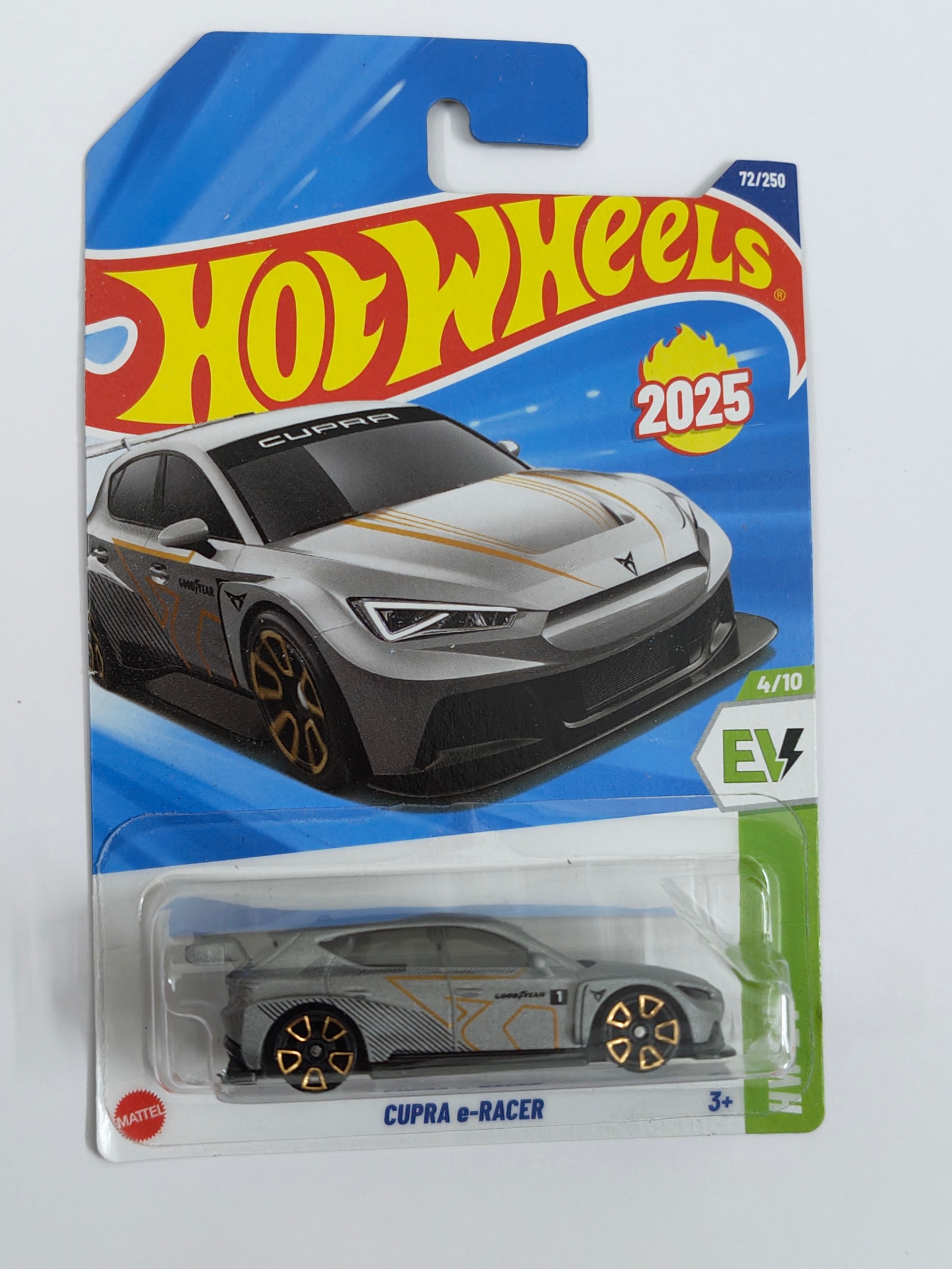 Hot Wheels Imported Cupra E Racer Diecast Car 1:64 Scale - EV Car Collection