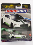 Hot Wheels Imported Premium (J Hook Bent) 2018 Bentley Continental GT3 Diecast Car 1:64 Scale - Exotic Supercar Collection