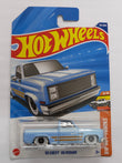 Hot Wheels Imported 83 Chevy Silverado Diecast Truck 1:64 Scale - Pickup Truck Collection