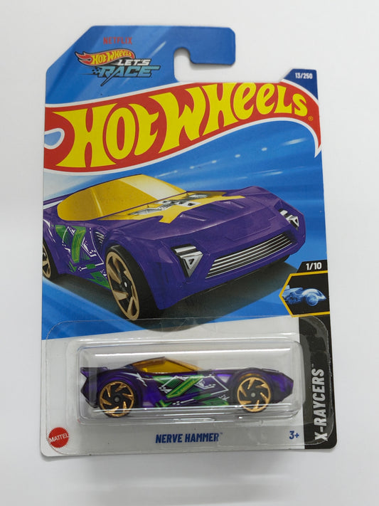 Hot Wheels Imported Nerve Hammer Diecast Car 1:64 Scale - Fantasy Car Collection