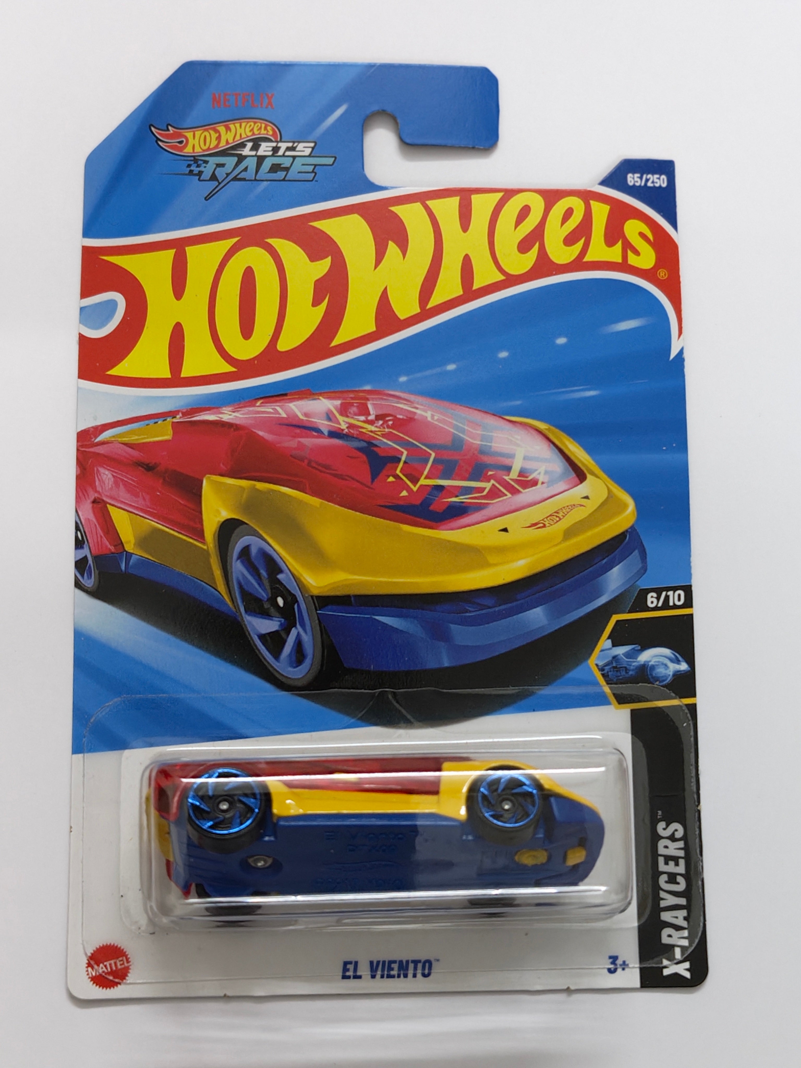 Hot Wheels Imported El Viento Diecast Car 1:64 Scale - Fantasy Car Collection