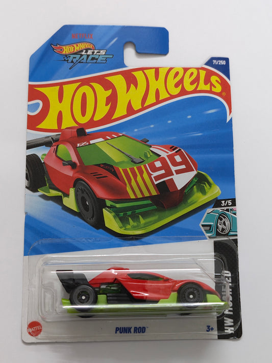Hot Wheels Imported Punk Rod Diecast Car 1:64 Scale - Fantasy Car Collection