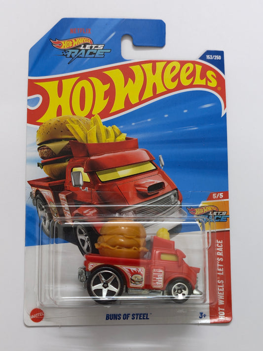 Hot Wheels Imported Buns Of Steel Diecast Car 1:64 Scale - Fantasy Car Collection