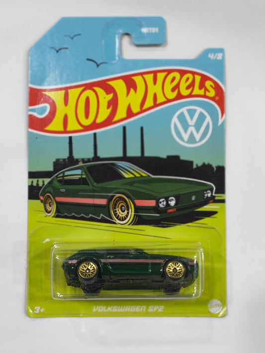 Hot Wheels Imported Volkswagen SP2 Diecast Car 1:64 Scale - Rare Coupe Car Collection