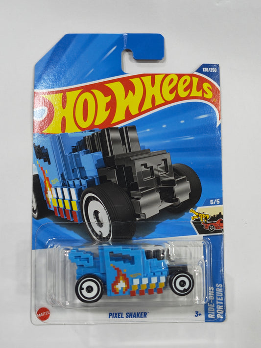 Hot Wheels Pixel Shaker Diecast Car 1:64 Scale - Fantasy Car Collection