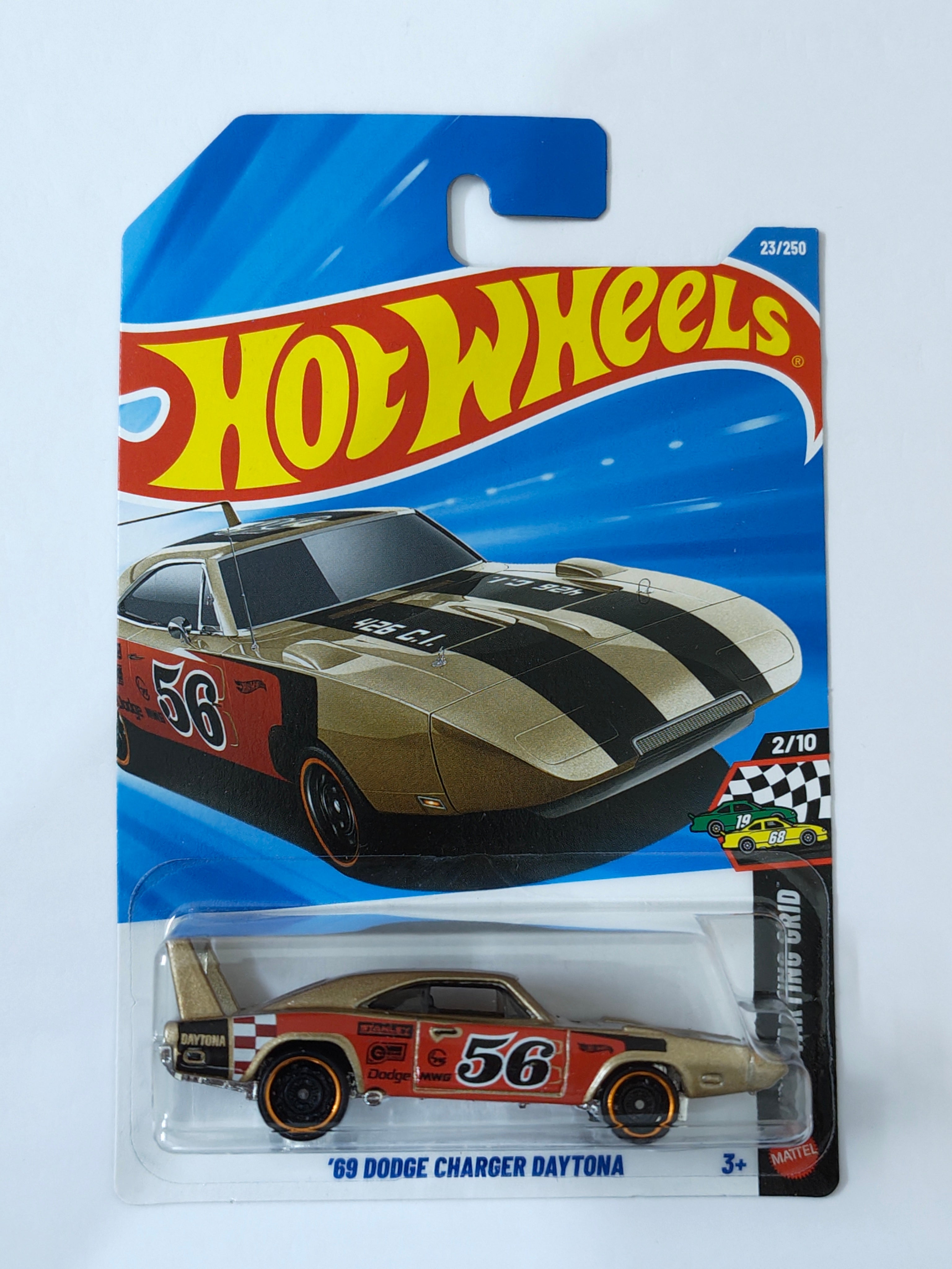 Hot Wheels 69 Dodge Charger Daytona Diecast Car 1:64 Scale - Exotic Car Collection